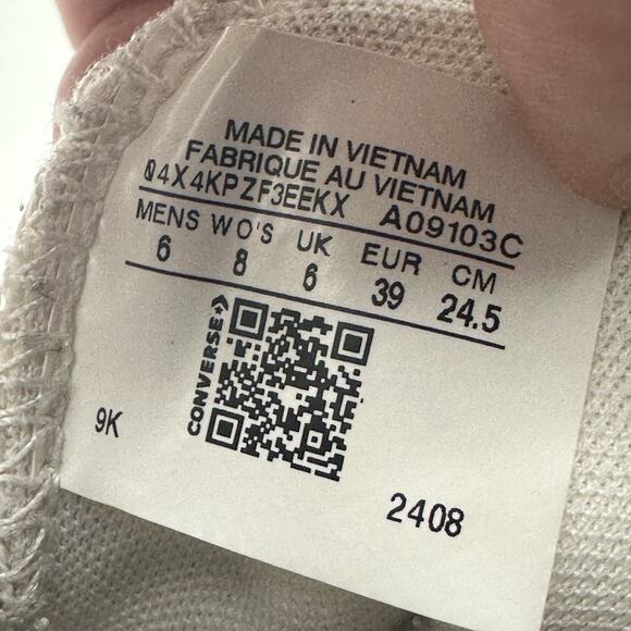 Womens Size 8 Converse Chuck Taylor All Star Platform Chucks Lift White Hi Top - Picture 9 of 9